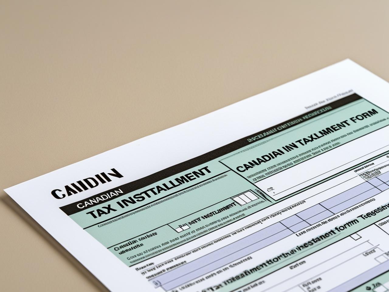 Calculating Installment Payments for Income Tax 